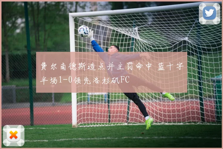 费尔南德斯造点并主罚命中 蓝十字半场1-0领先洛杉矶FC